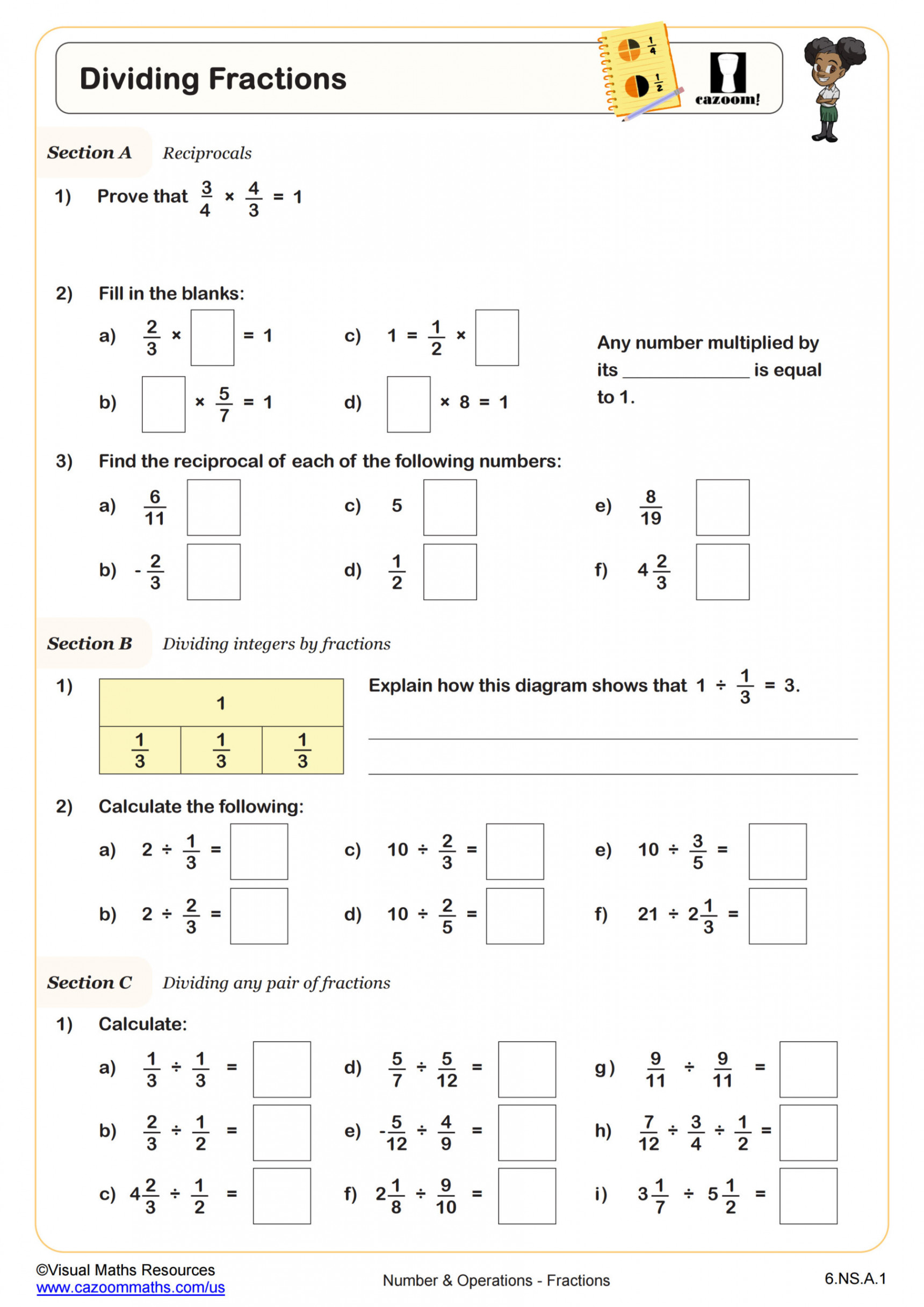 th Grade Math Worksheets  Printable PDF Worksheets