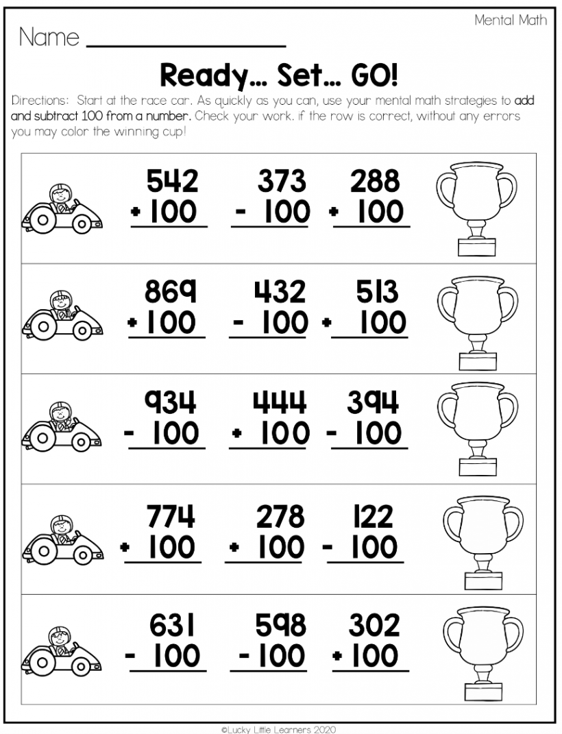 Using nd Grade Math Worksheets to Teach -Digit Subtraction With