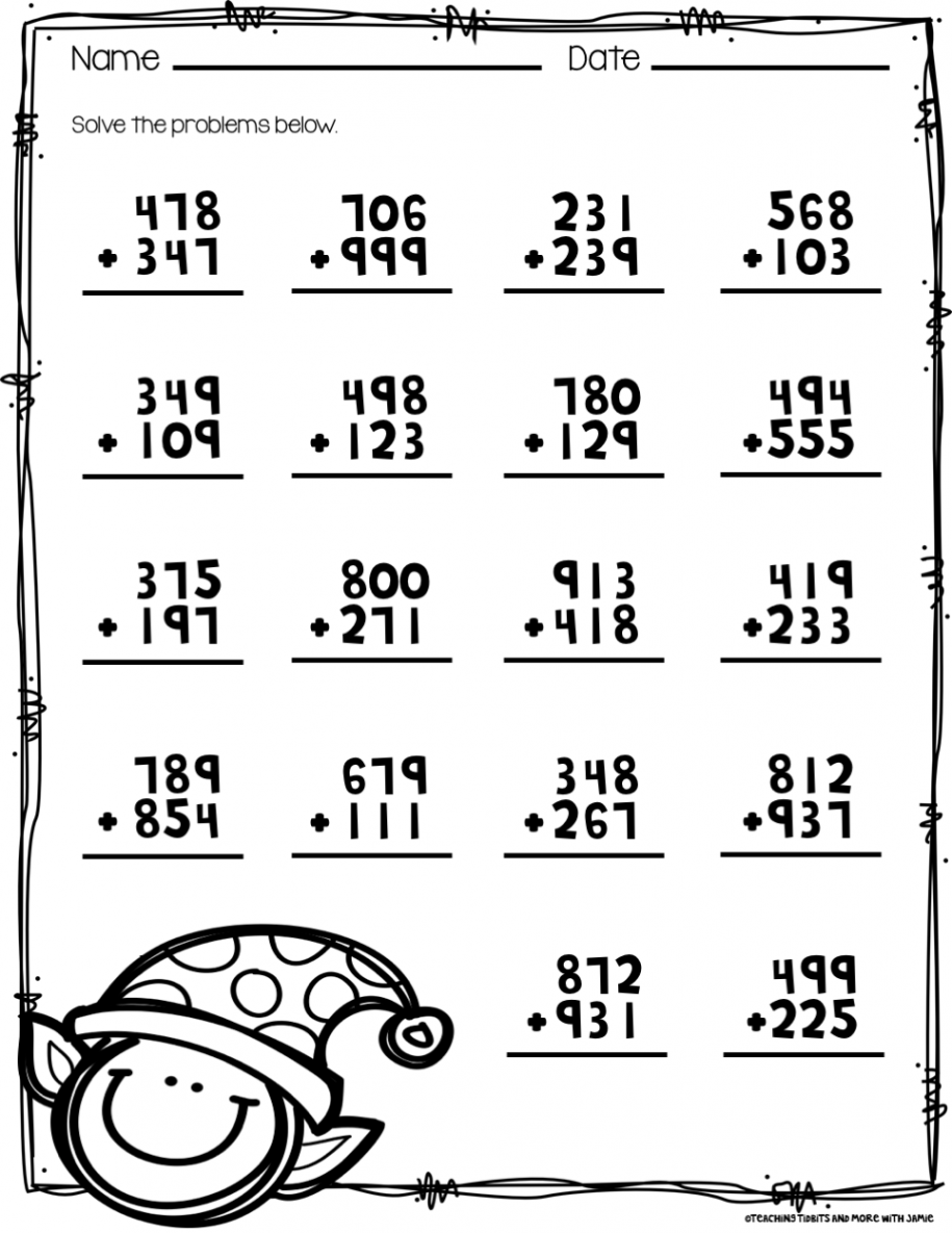 Christmas Math Printables