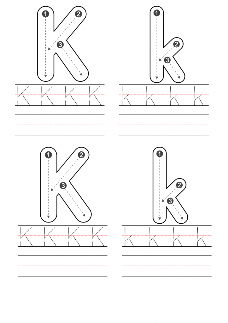 Free Preschool Letter K Worksheets Printable PDF