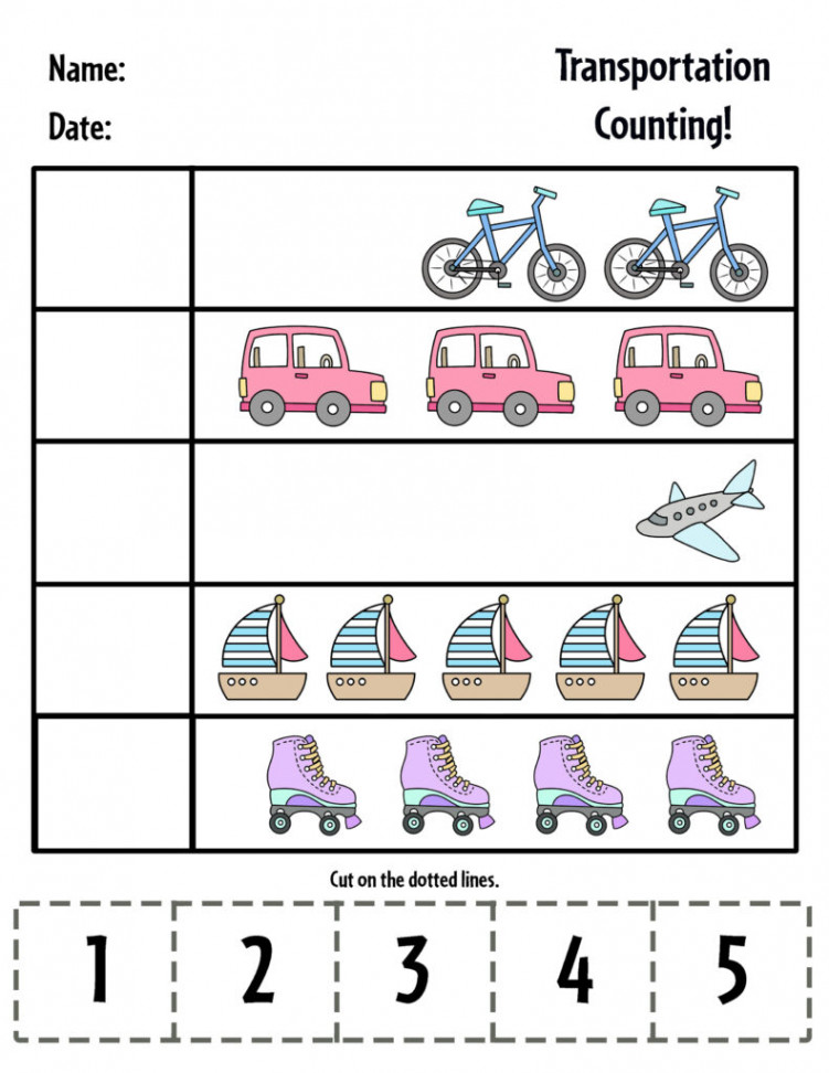 Free Printable Transportation Worksheets for Kids! ⋆ The Hollydog