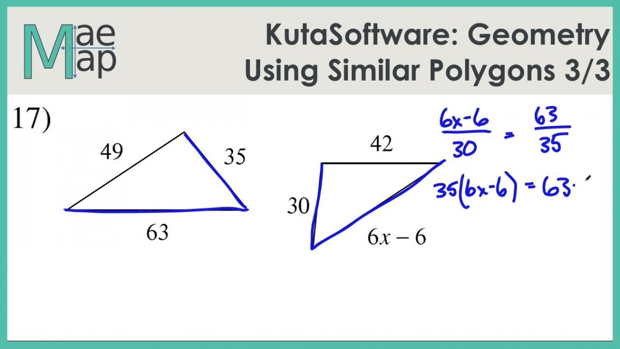 KutaSoftware: Geometry- Using Similar Polygons Part