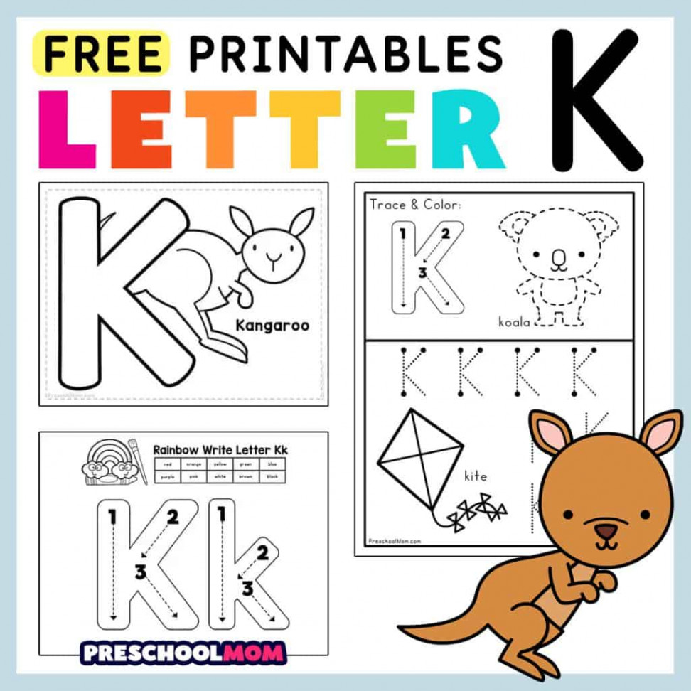 Letter K Preschool Printables - Preschool Mom