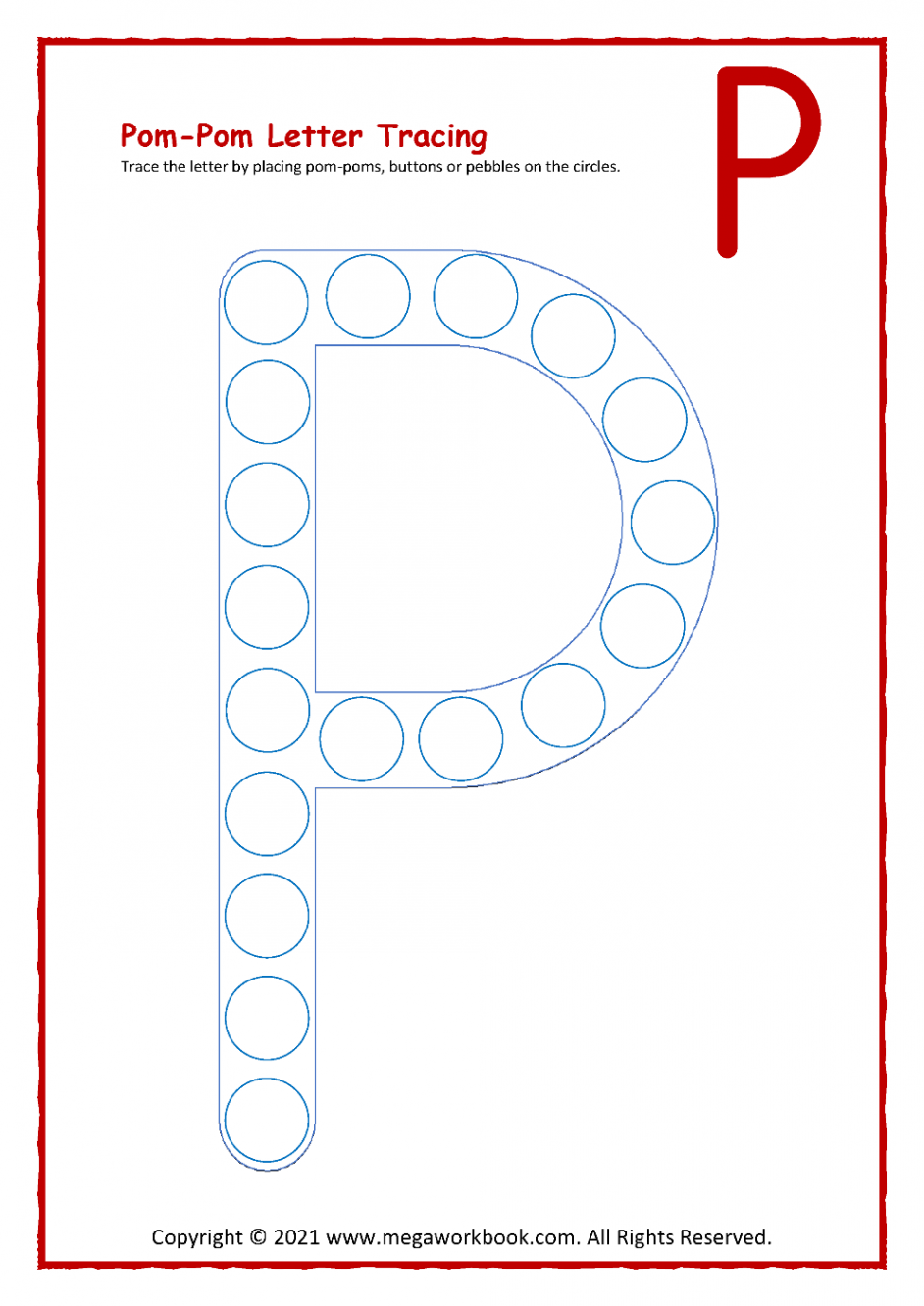 Letter P Activities Preschool - Letter P Worksheets - Letter P