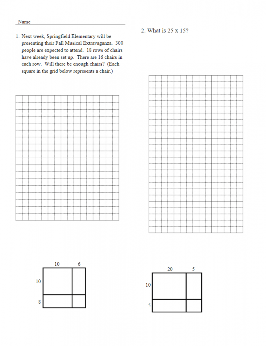 MathFactLab   digit by  digit multiplication worksheet with