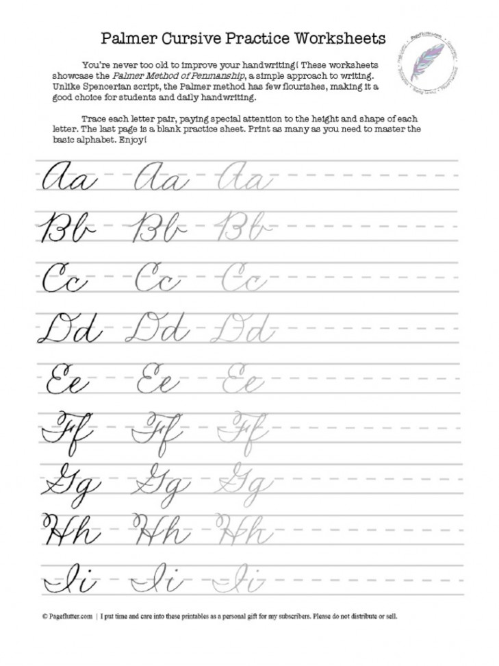 Microsoft Word - Palmer Cursive Practice Sheets PDF  PDF