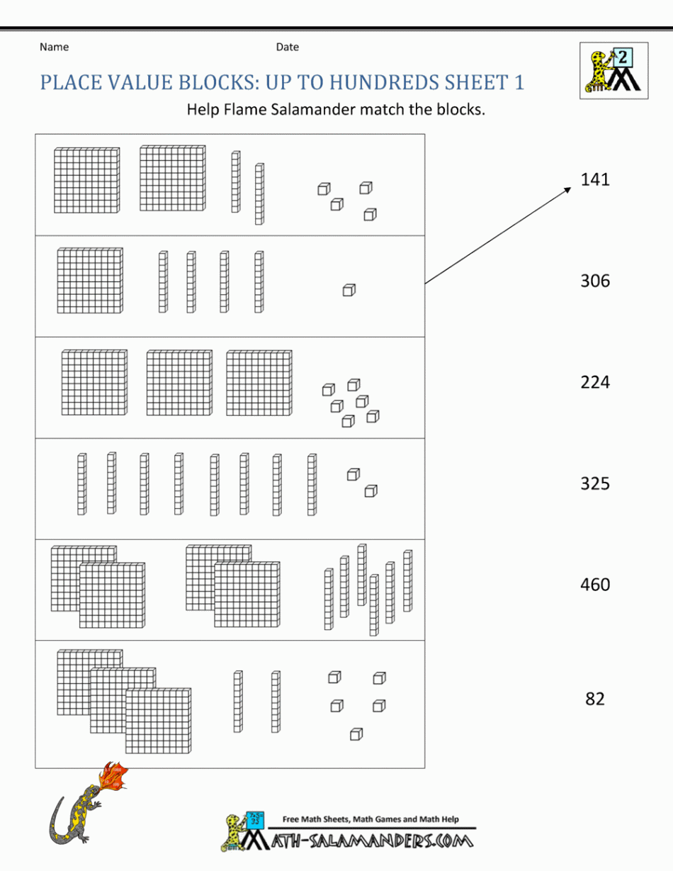 nd Grade Place Value Worksheets