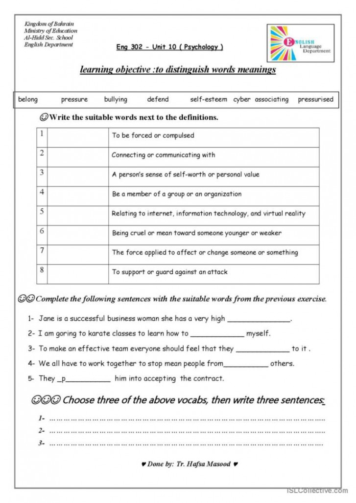 peer pressure: English ESL worksheets pdf & doc