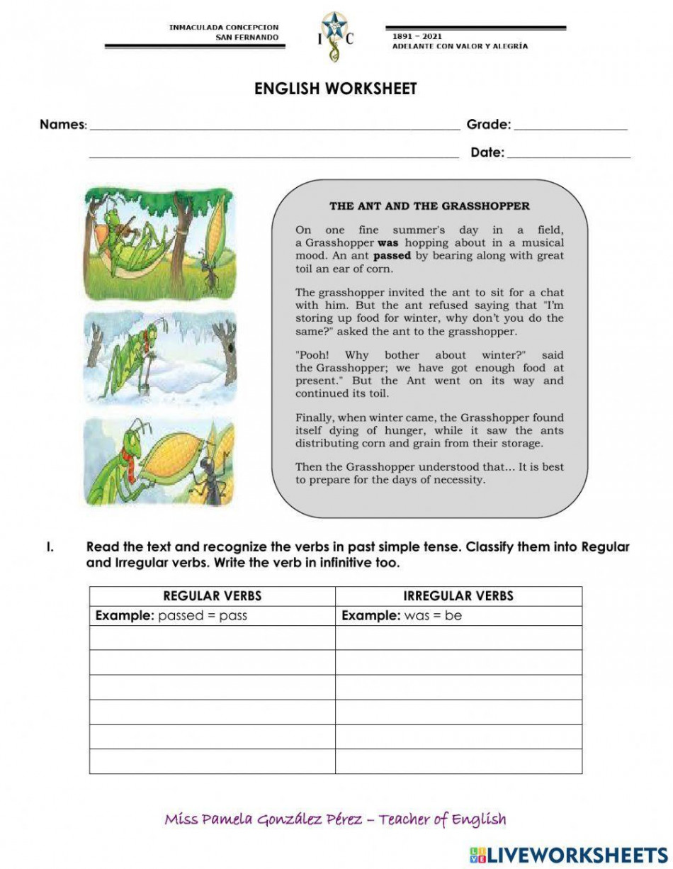 Reading Comprehension online exercise for th grade  Live Worksheets