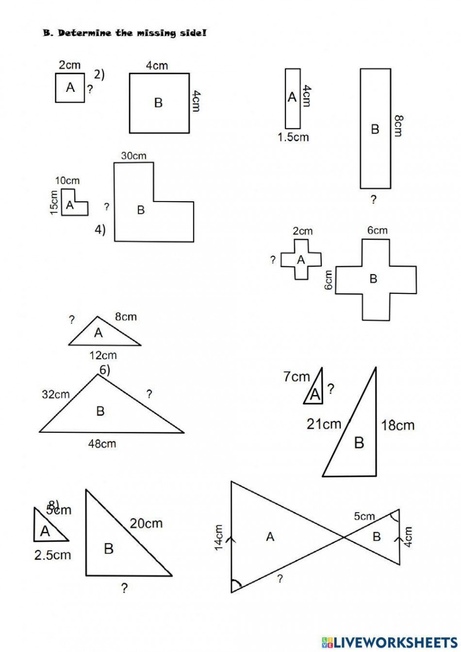 Scale Drawing worksheet  Live Worksheets