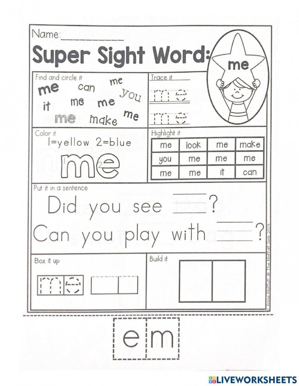 Sight word 