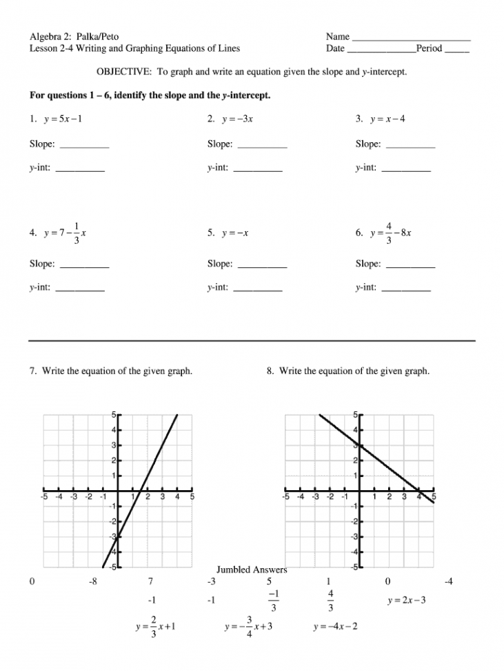 Slope intercept form word problem generator: Fill out & sign