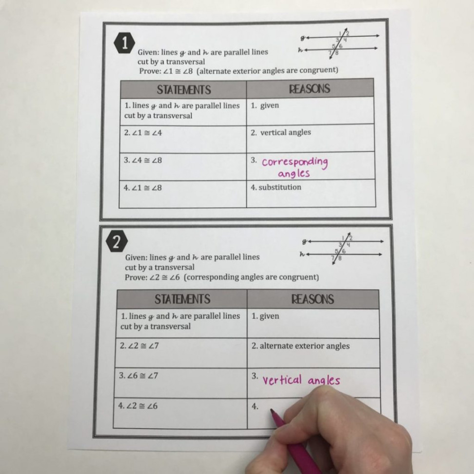 Ways to Teach Geometry Proofs - Lindsay Bowden