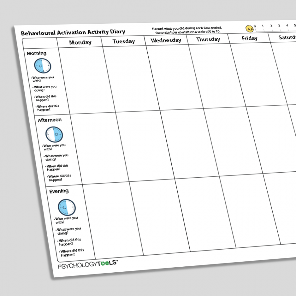 Behavioral Activation Activity Diary