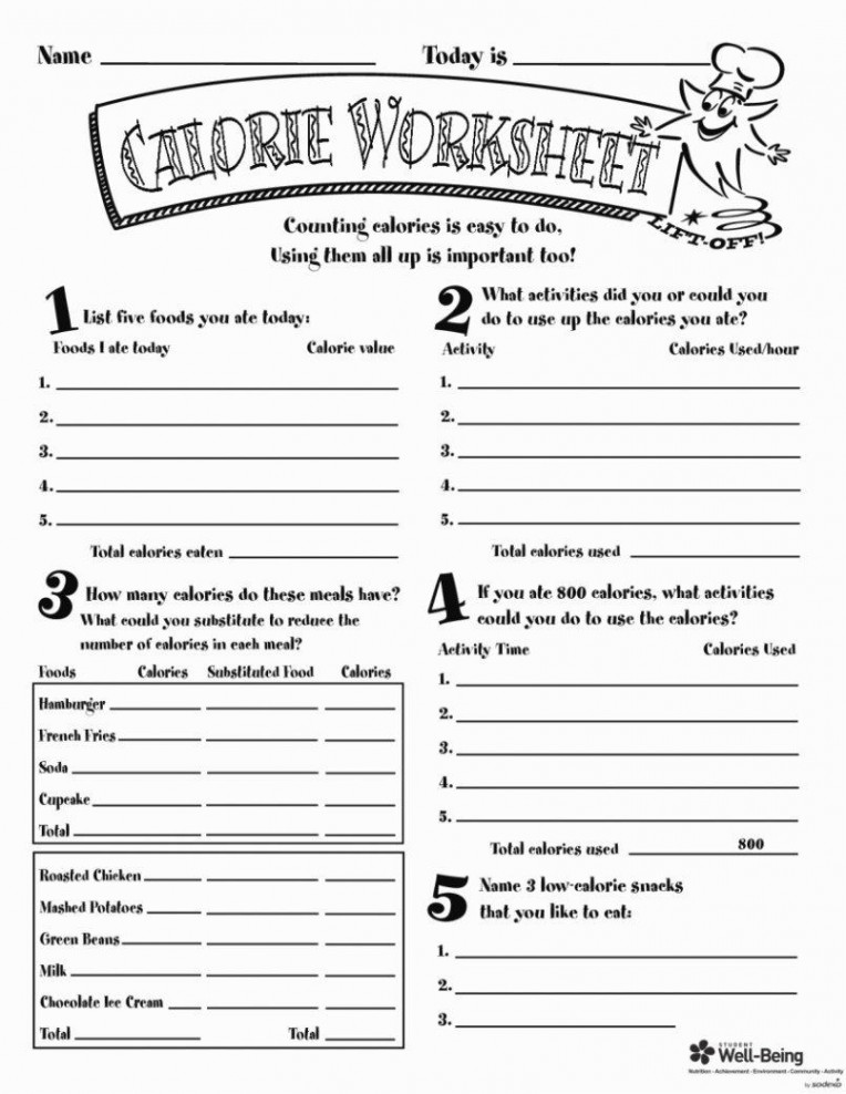 Blank Nutrition Label Worksheet New  Best Of Diet Worksheets In