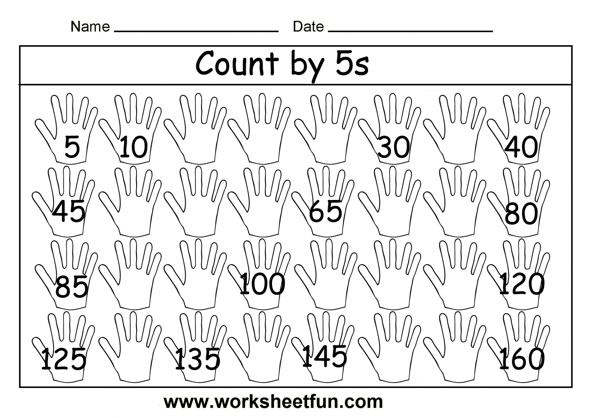 Count by s –  Worksheets  st grade math worksheets, st grade