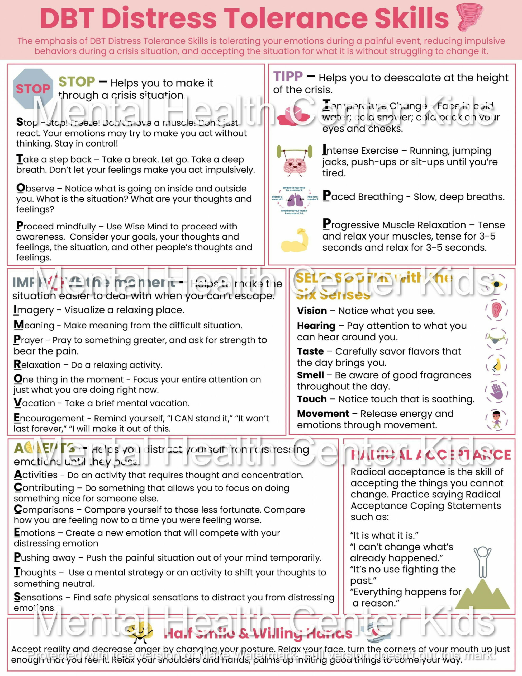 DBT Distress Tolerance Skills (PDF)