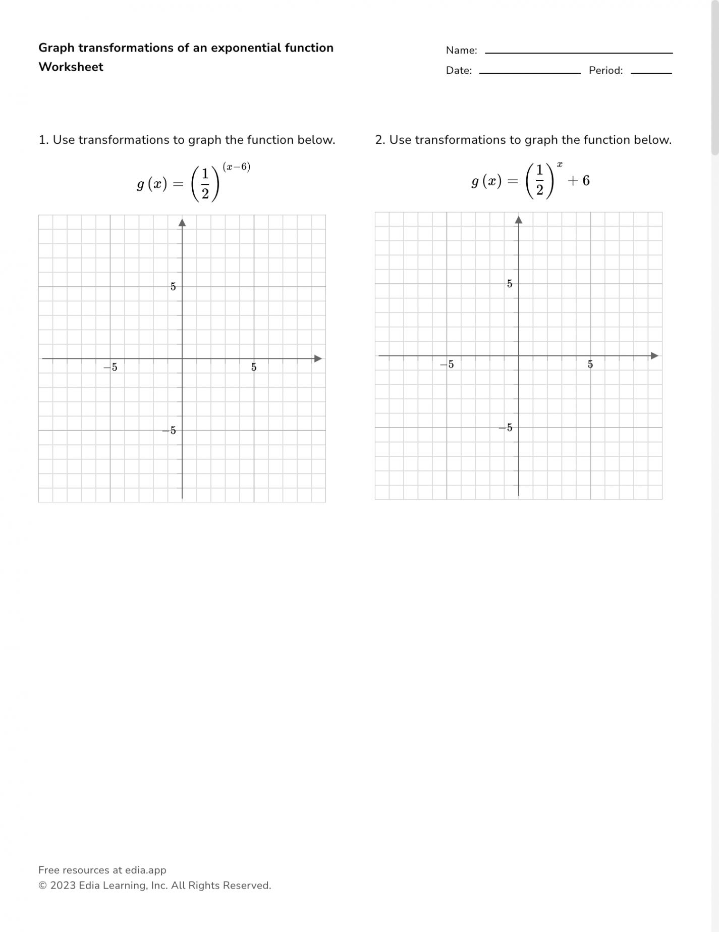 Edia  Free math homework in minutes