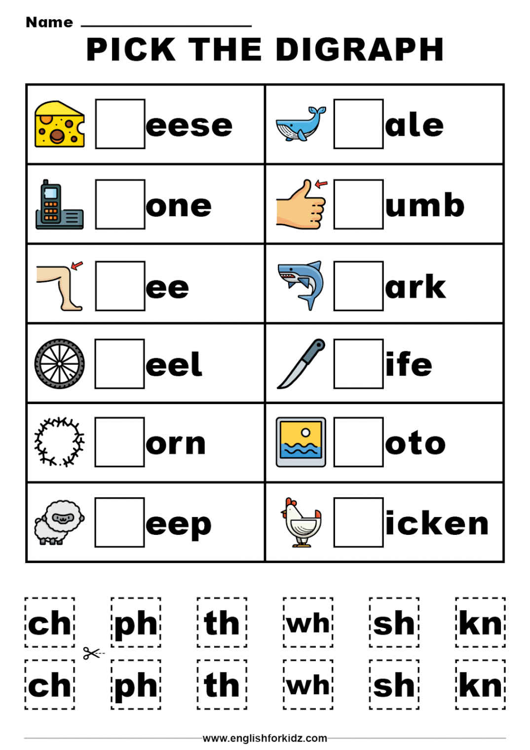 English for Kids Step by Step: Beginning Consonant Blends and