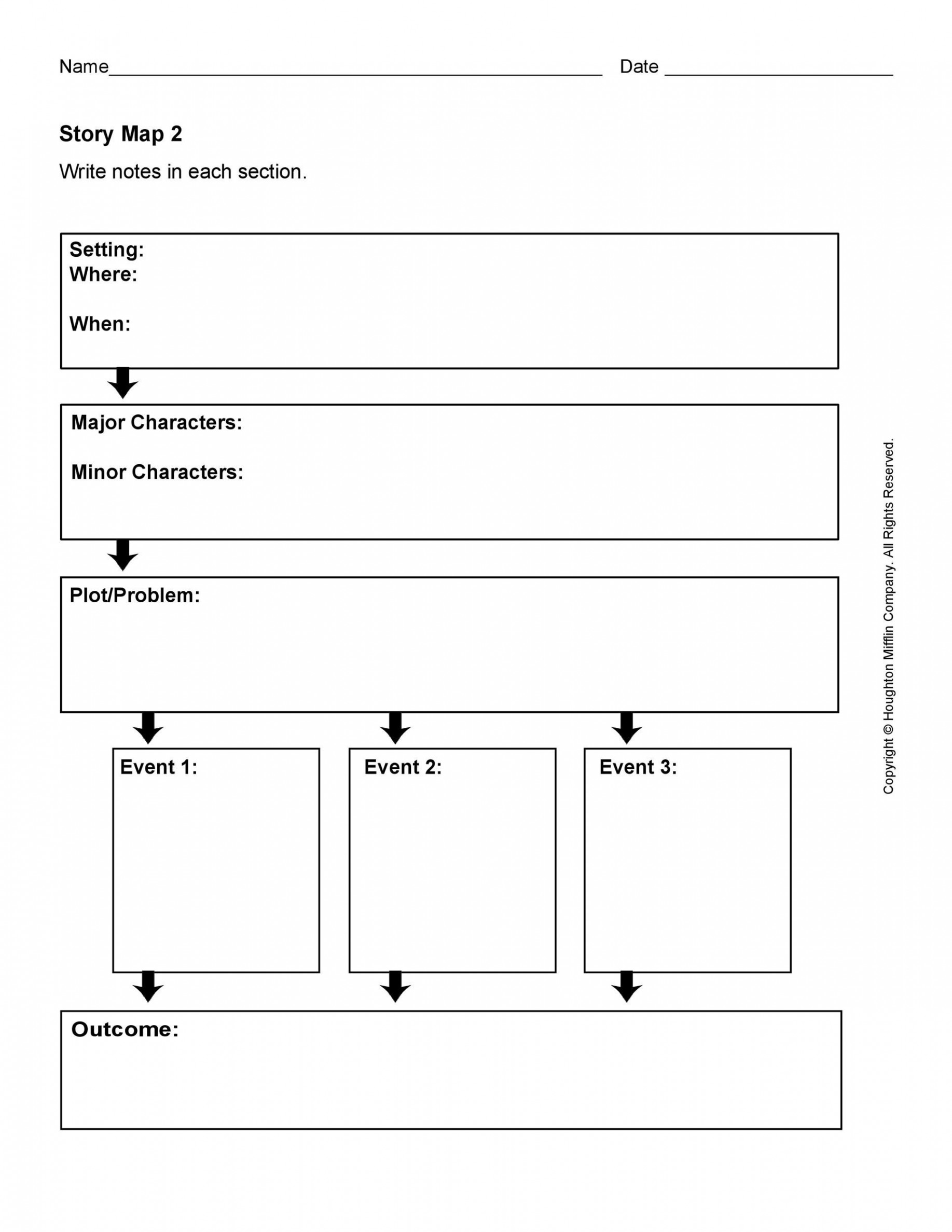 Free & Printable Story Map Templates [PDF, Word, PPT]