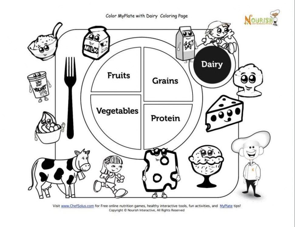 Free Nutrition Worksheets for Kids - Health Beet