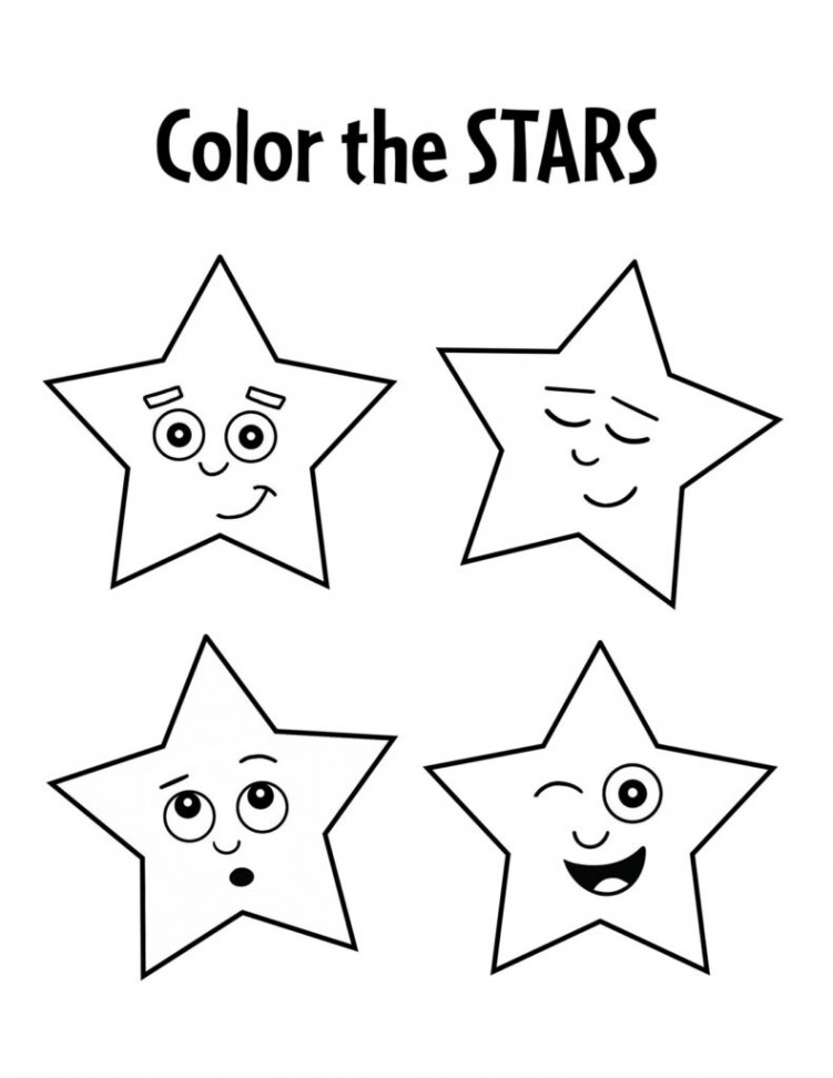 Free Star Worksheets for Preschool! ⋆ The Hollydog Blog