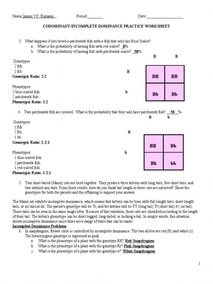 General Biology  PDF  Dominance (Genetics)  Genotype