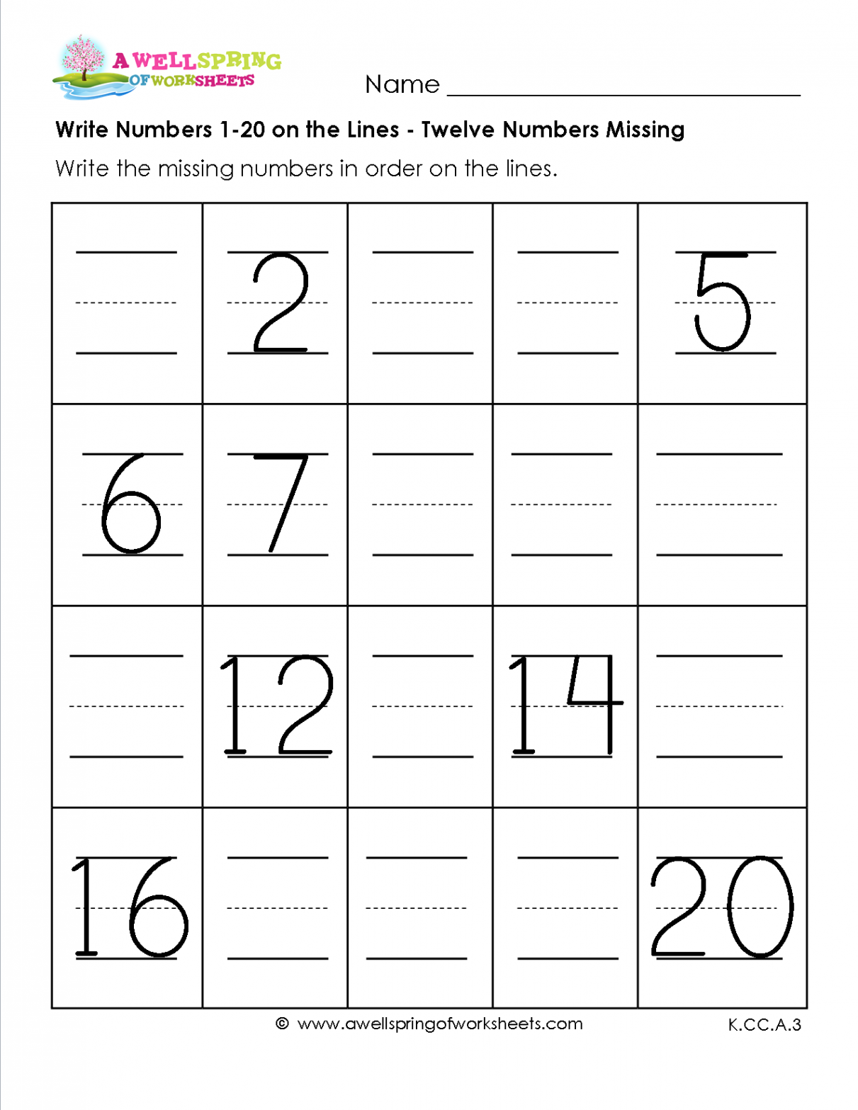 Grade Level Worksheets  A Wellspring of Worksheets  Math writing