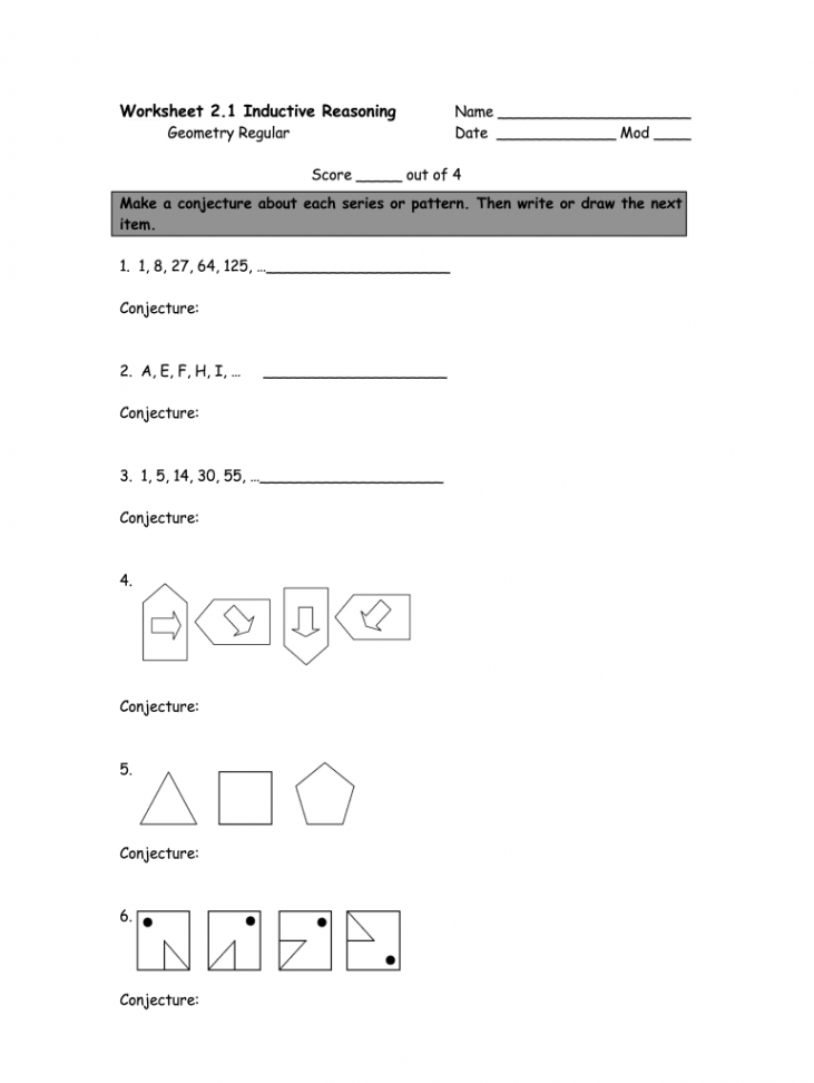 Inductive reasoning: Fill out & sign online  DocHub