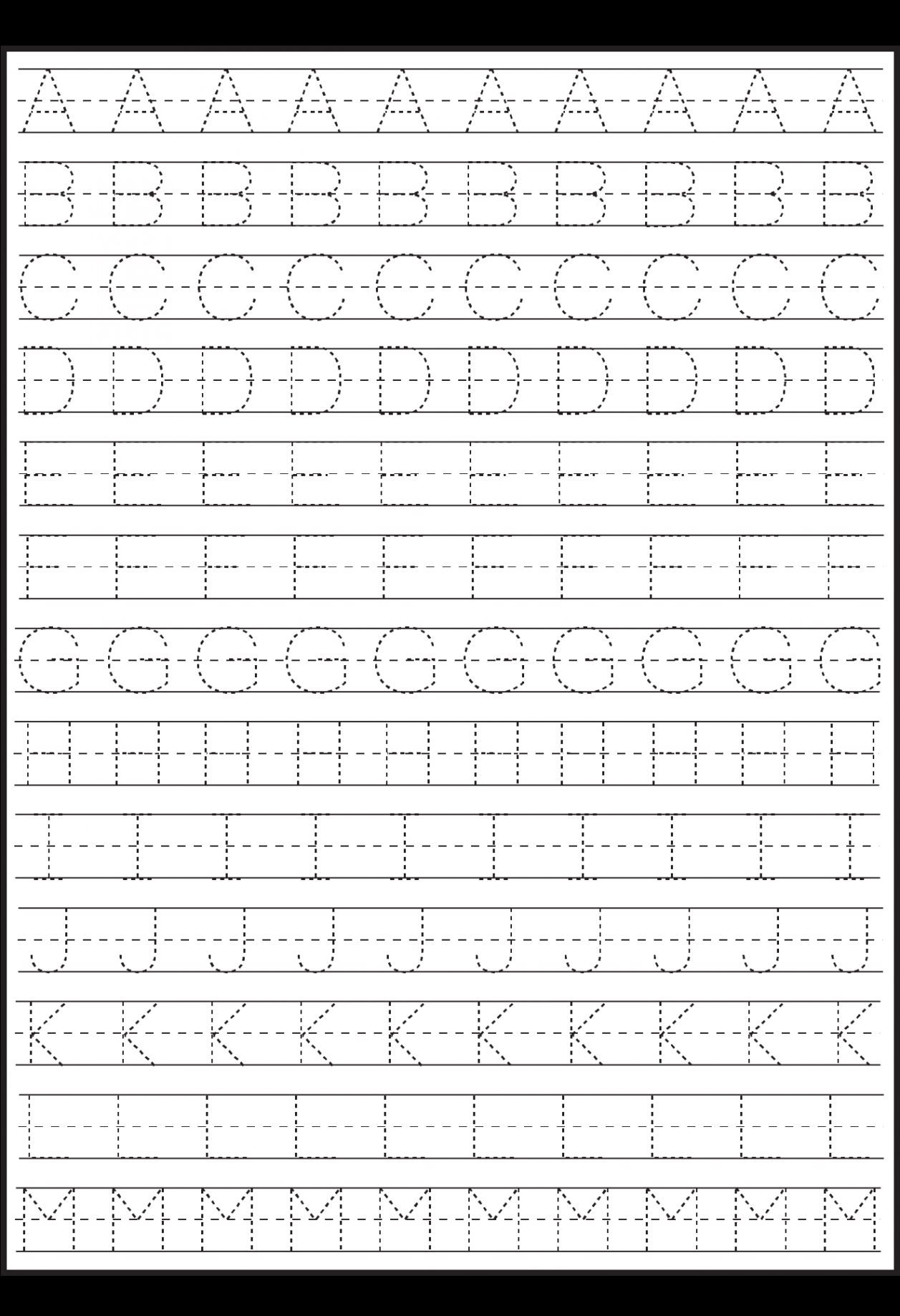 letter tracing  Alphabet writing practice, Abc worksheets, Letter