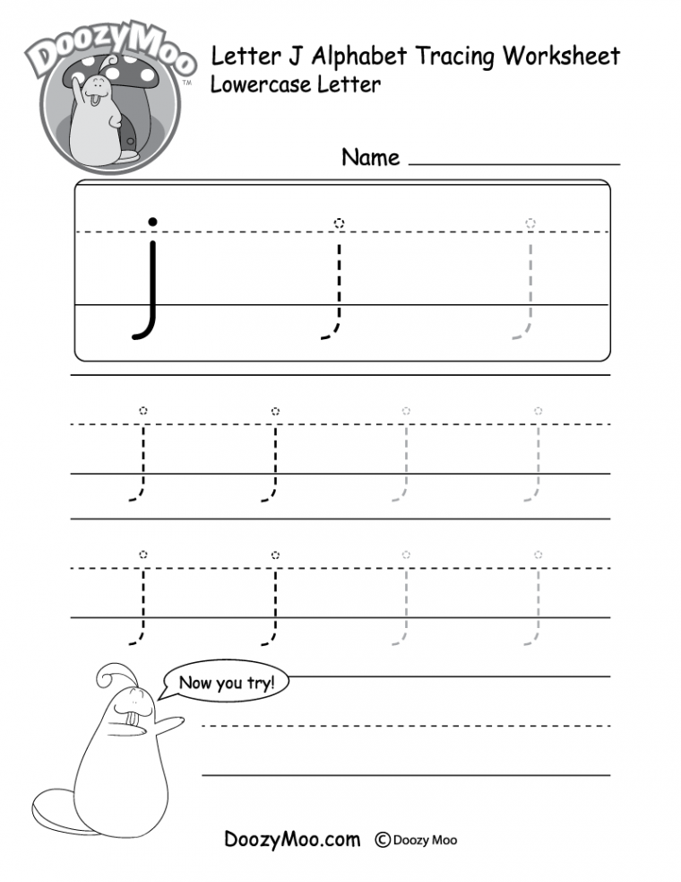 Lowercase Letter Tracing Worksheets (Free Printables) - Doozy Moo