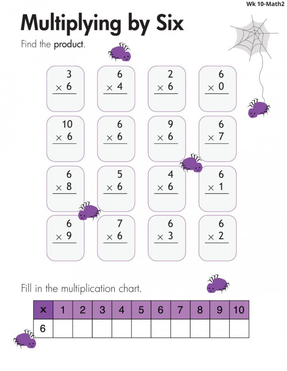 Multiply by  interactive worksheet  Live Worksheets