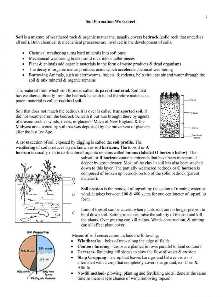 Soil formation worksheet answer key: Fill out & sign online  DocHub