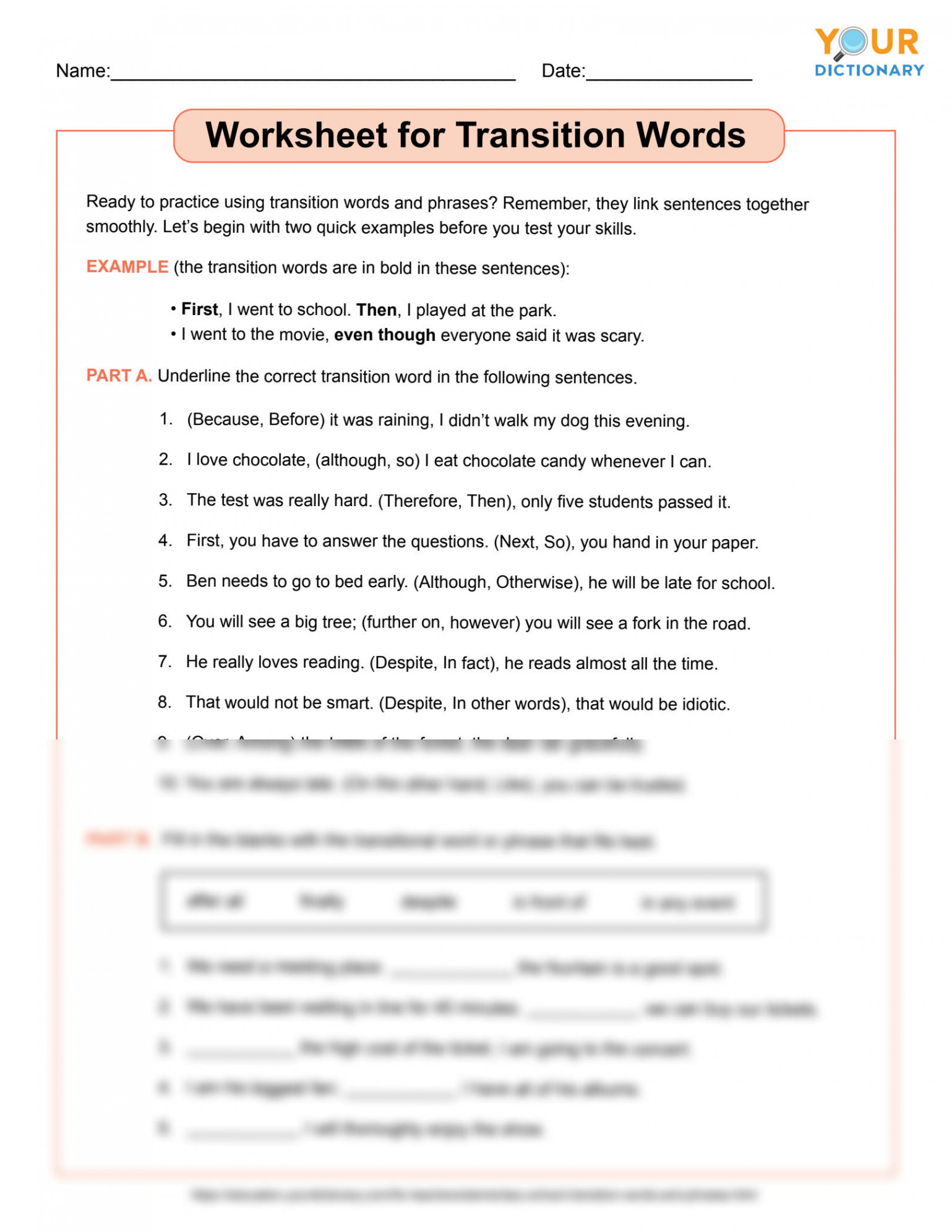 SOLUTION: Transitional devices worksheets - Studypool