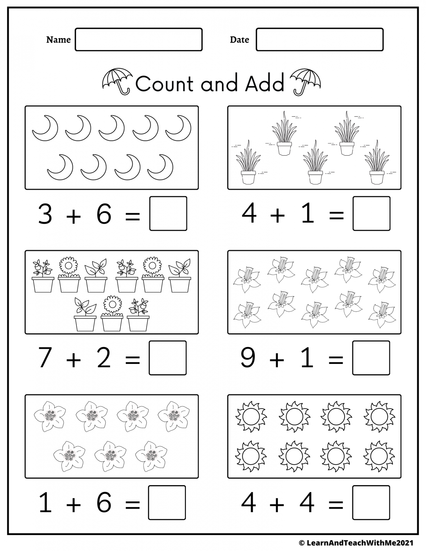 Spring Addition -0 Worksheets