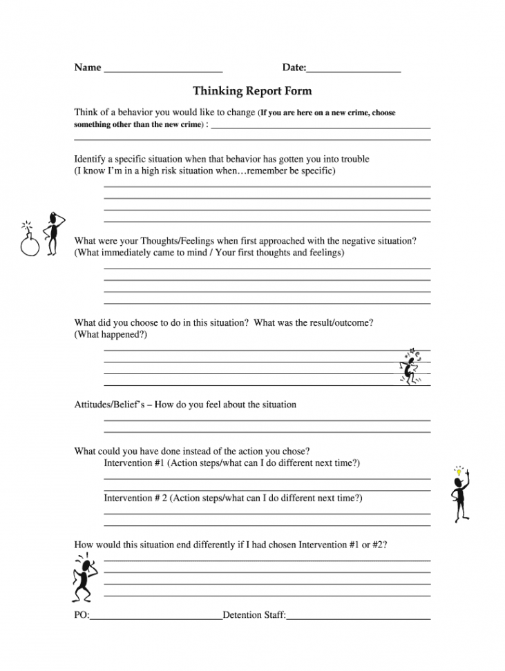 Thinking For A Change Worksheets - Fill Online, Printable