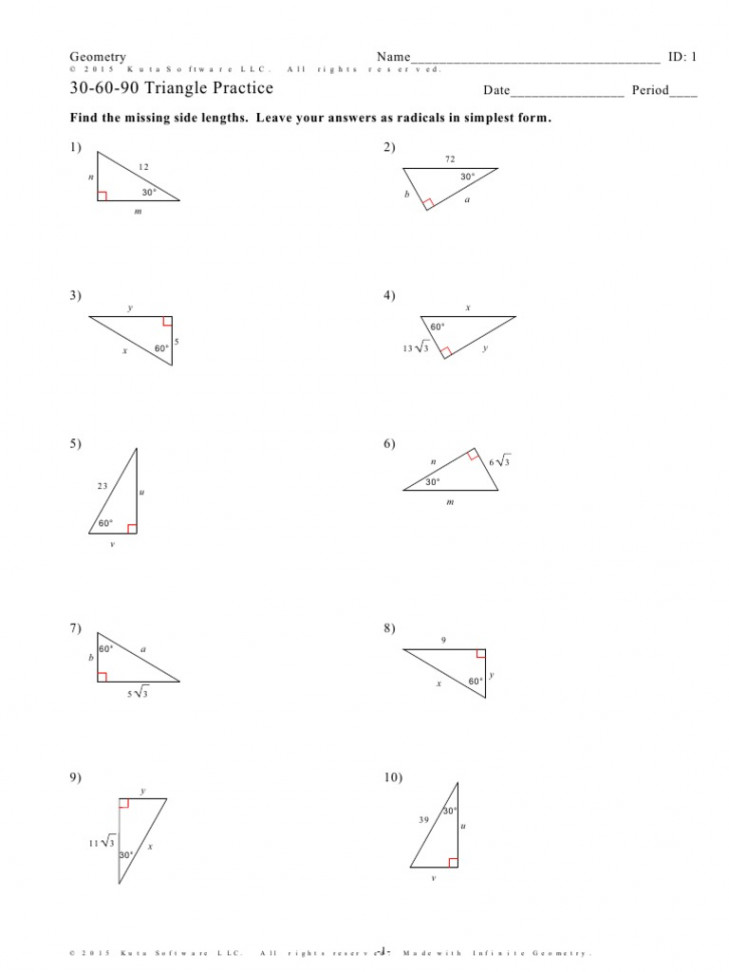 Triangle Practice wmynu  PDF  Euclidean Geometry