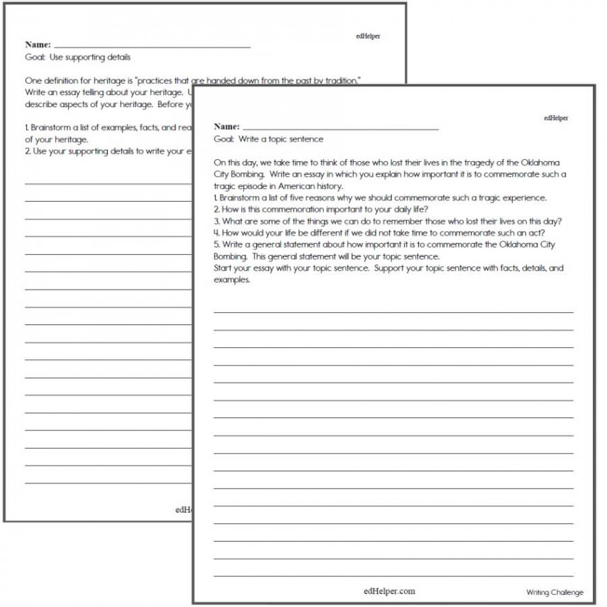 Writing Worksheets for Creative Kids  Free PDF Printables