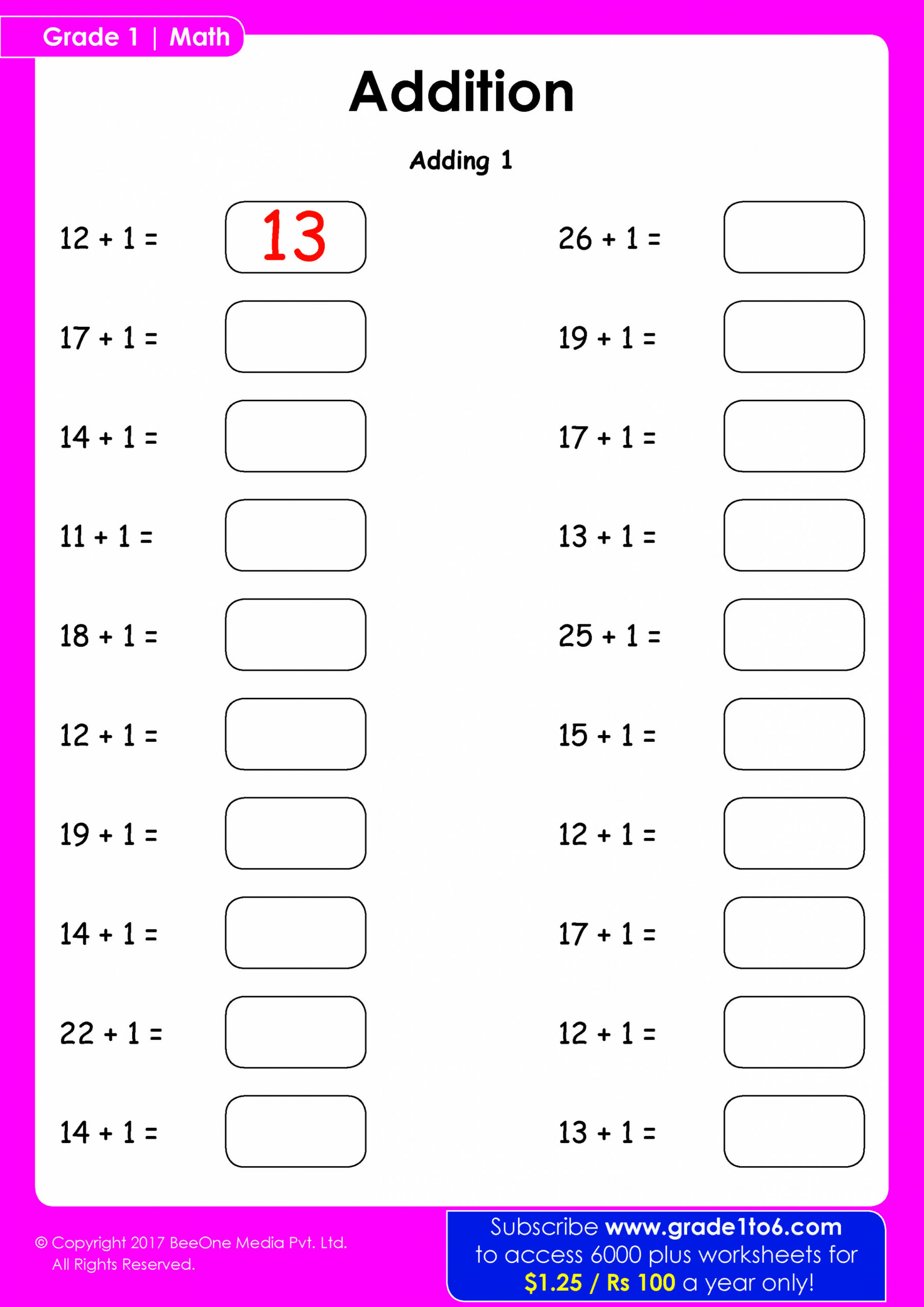 Class  Math Worksheet NCERT  Gradeto