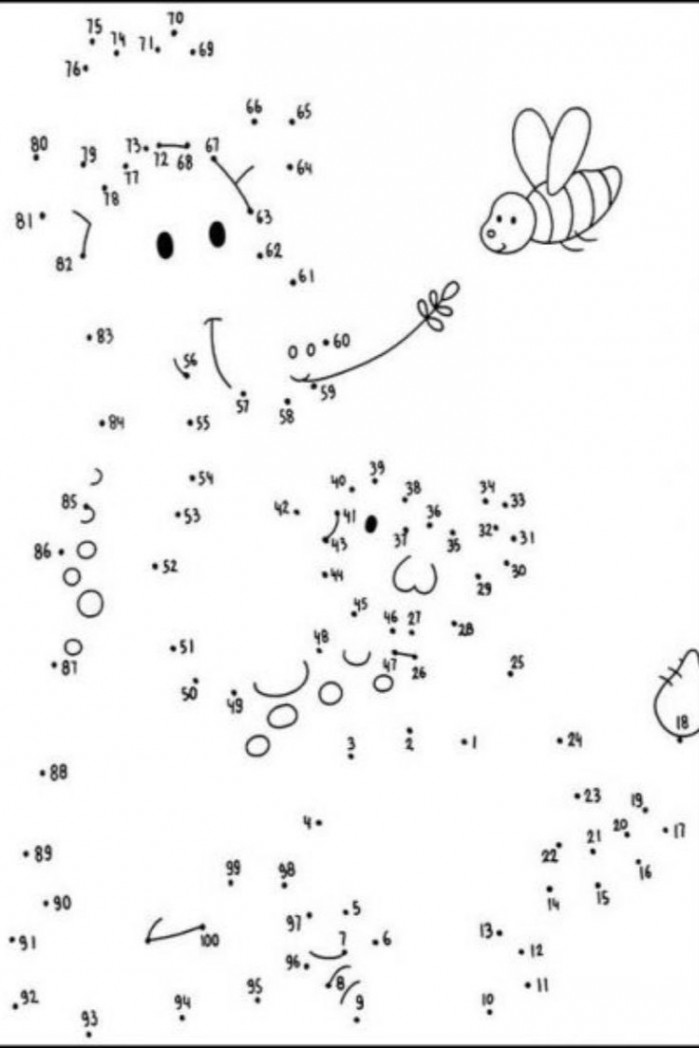 Connect the Dots  Dot to dot printables, Dot worksheets, Connect