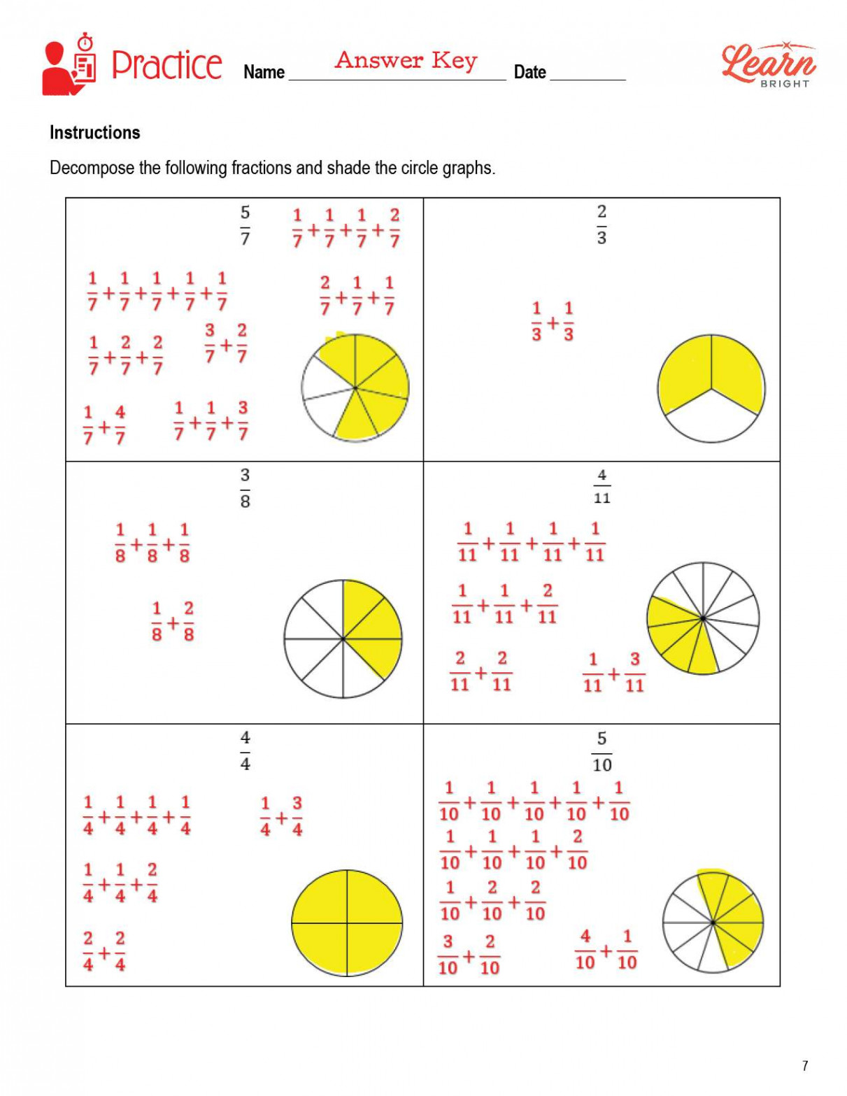 Decomposing Fractions