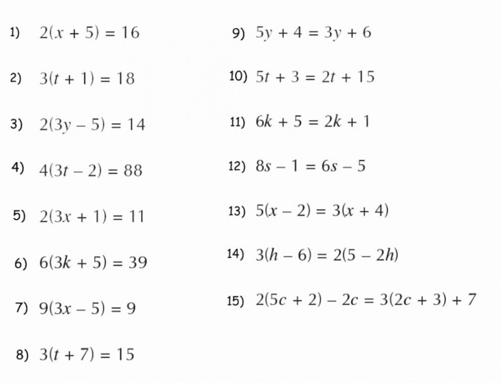 Distributive Property with Variables Worksheet Beautiful solving