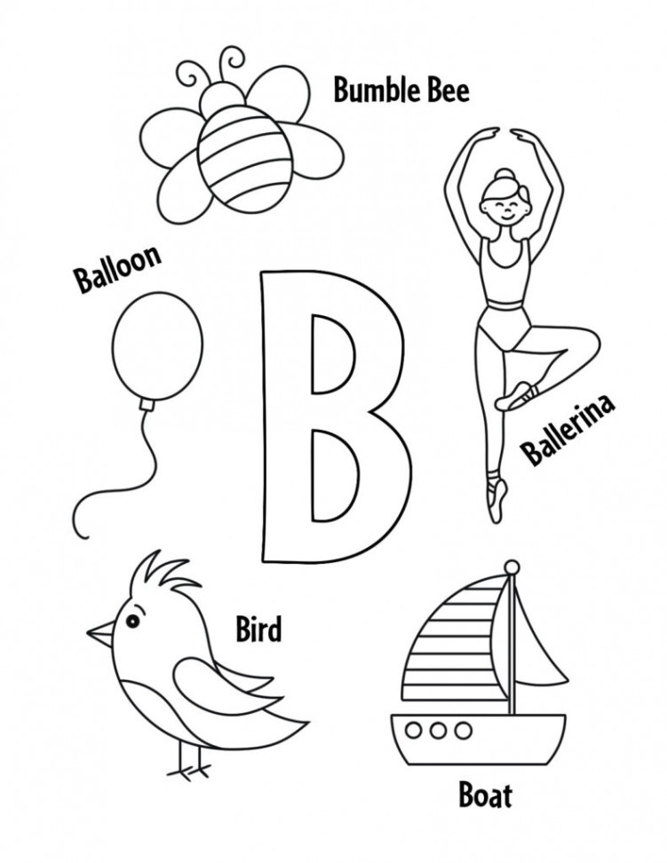 FREE Letter B Worksheets for Preschool! ⋆ The Hollydog Blog