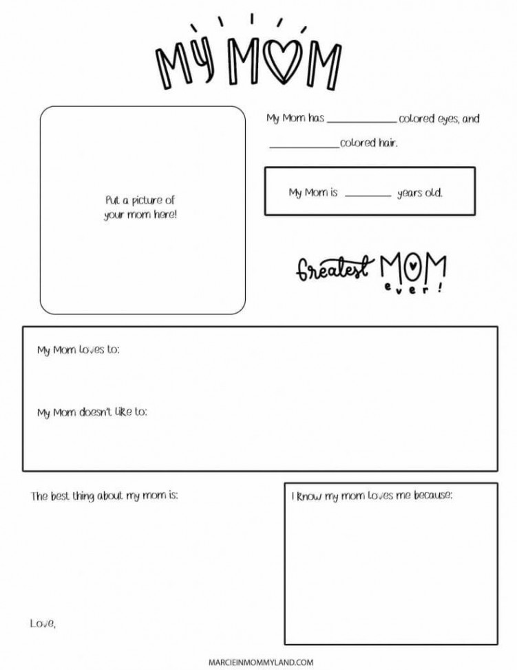 Free Printable Mother