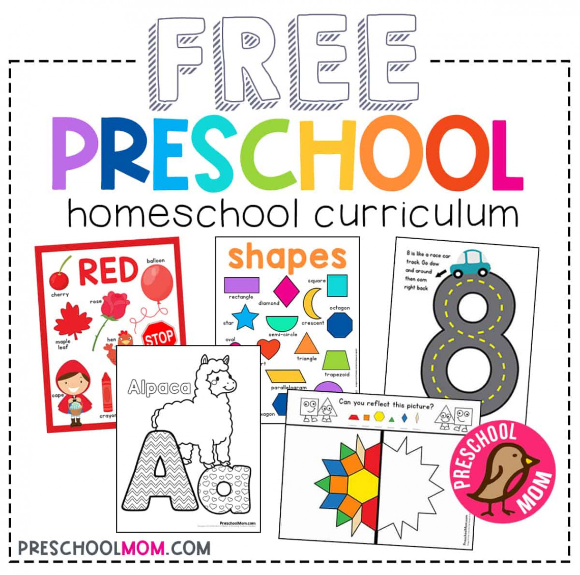 Free Printable Preschool Worksheets - Preschool Mom