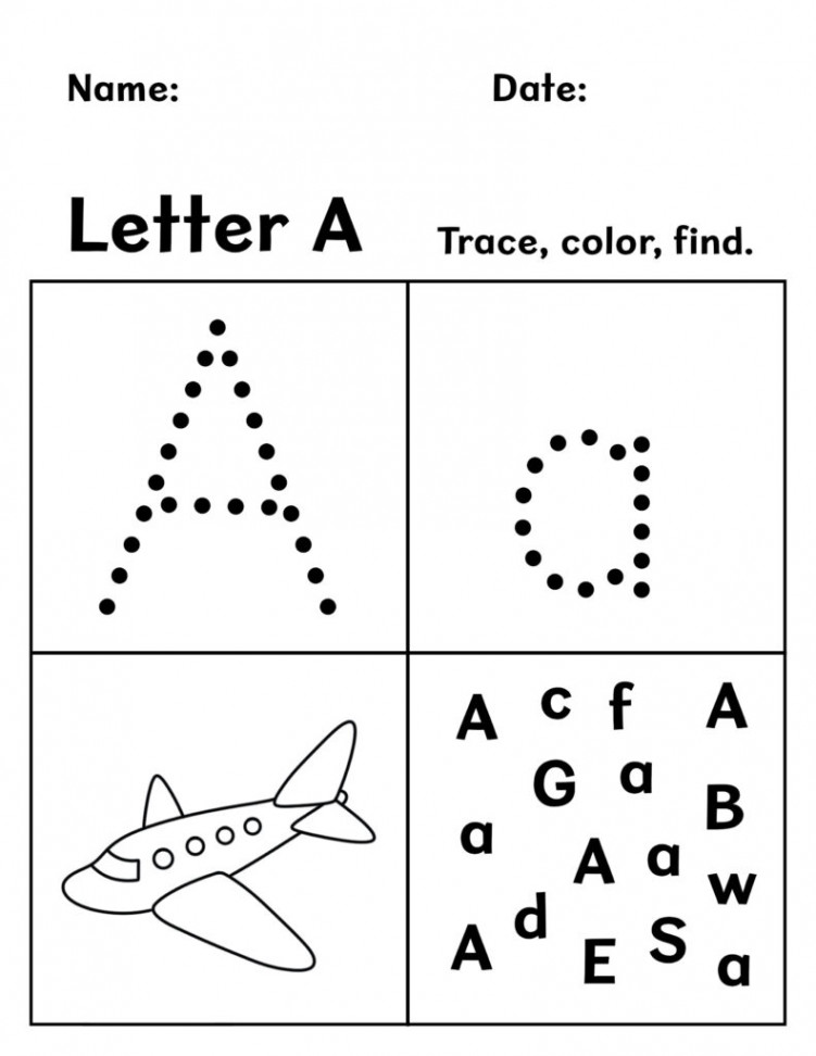 Free Printable Preschool Worksheets! ⋆ The Hollydog Blog