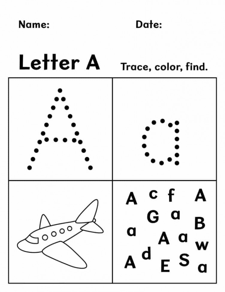 Free Printable Preschool Worksheets! ⋆ The Hollydog Blog