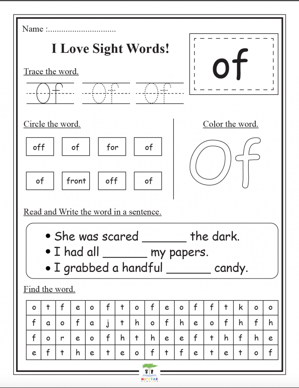 I Love Sight Words! - of  Made By Teachers