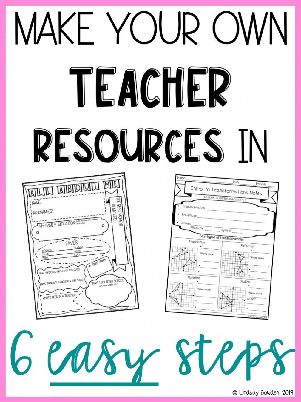 Make Worksheets in  Easy Steps - Lindsay Bowden