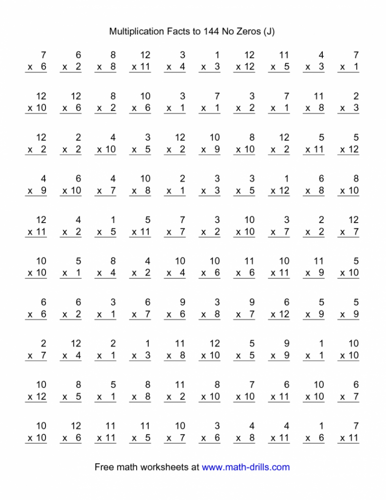 Multiplication Worksheets Grade  -2  Multiplication worksheets